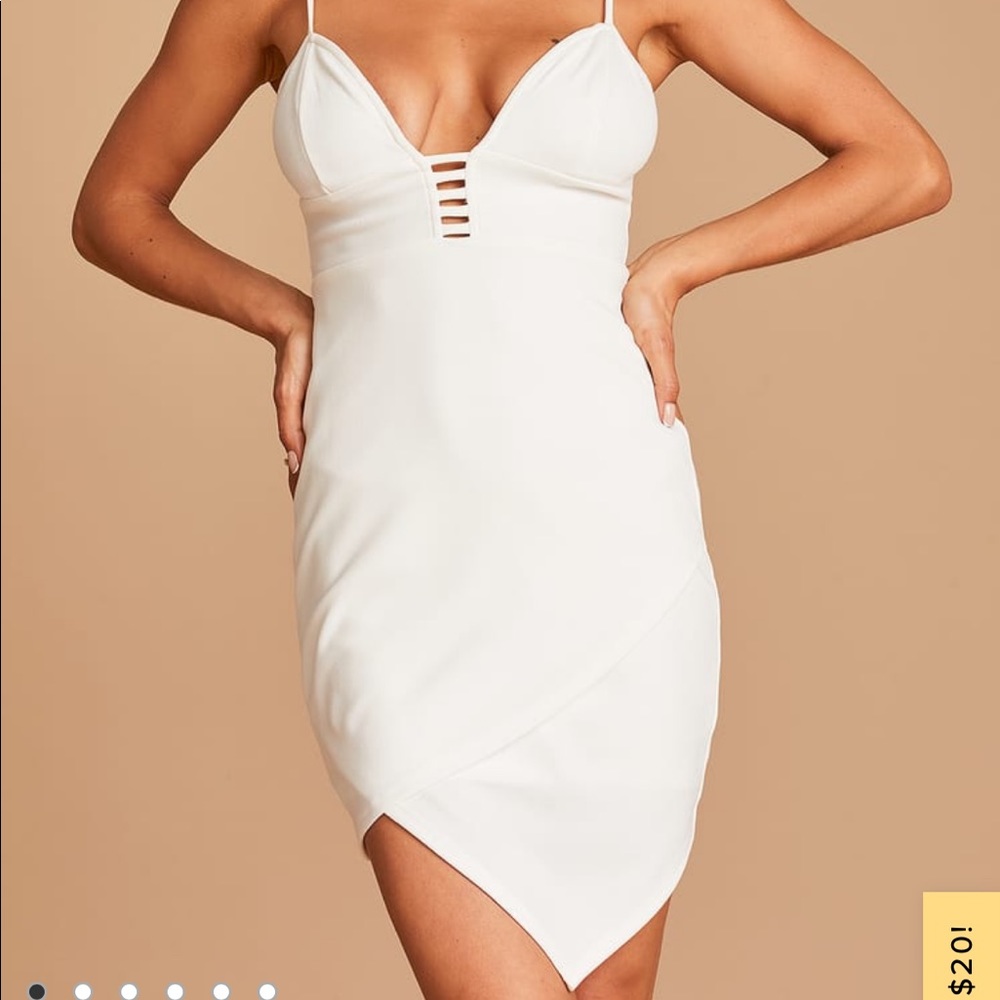 NWT lulus white dress